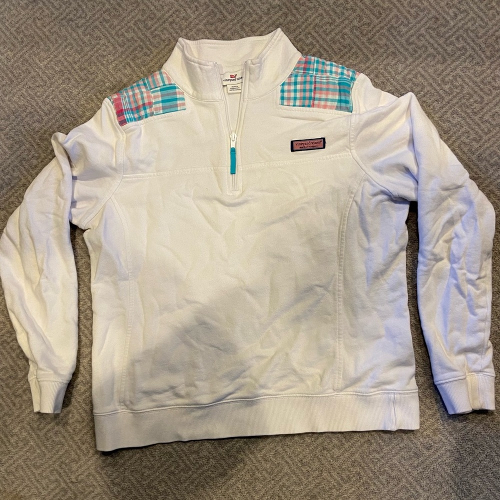 Vineyard Vines Kids White Shep Shirt